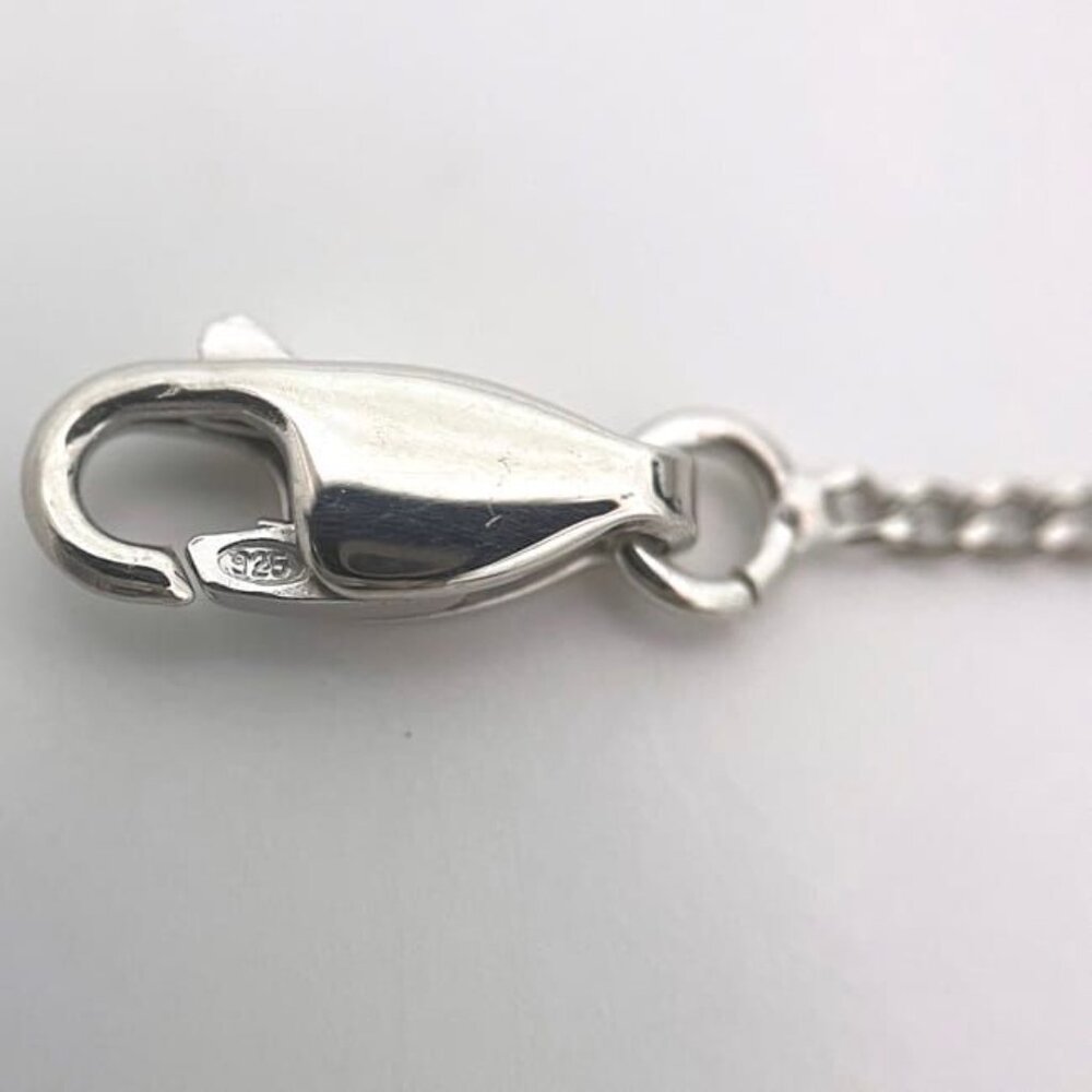 Gucci Cross Necklace Silver Polished Ag 925 S Rank - Picture 8 of 10